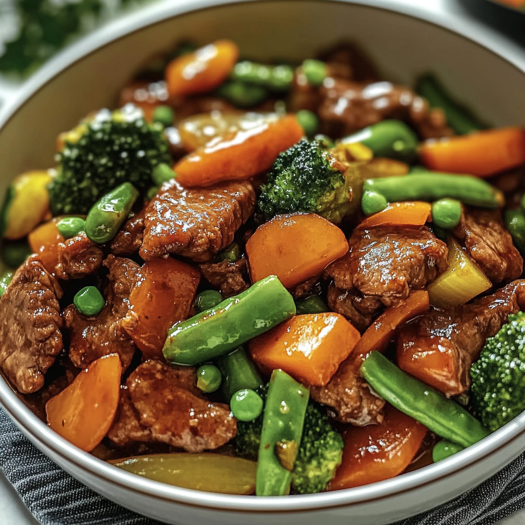 Beef Stir Fry with Vegetables