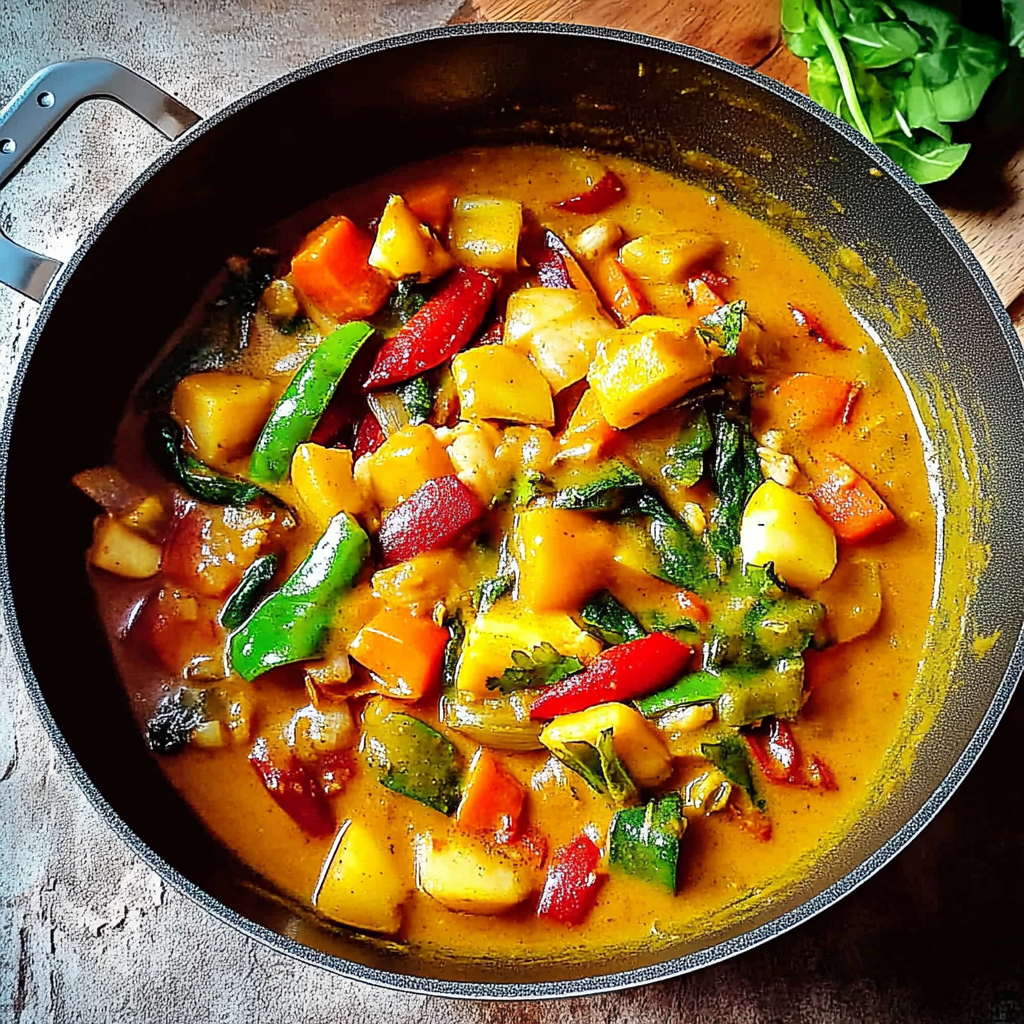 Caribbean Vegetable Curry