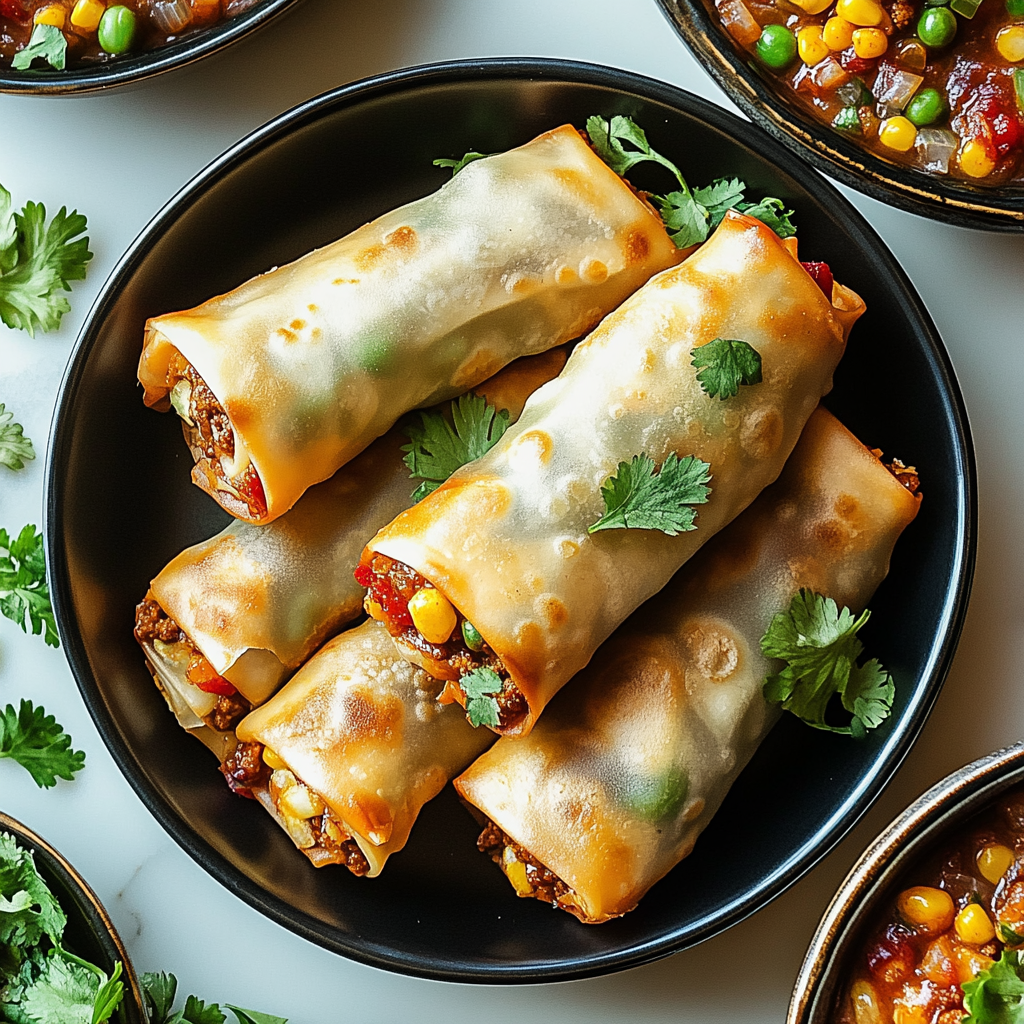 Chili Southwest Eggrolls