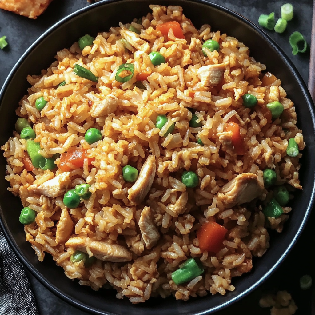 Chinese Chicken Fried Rice Recipe