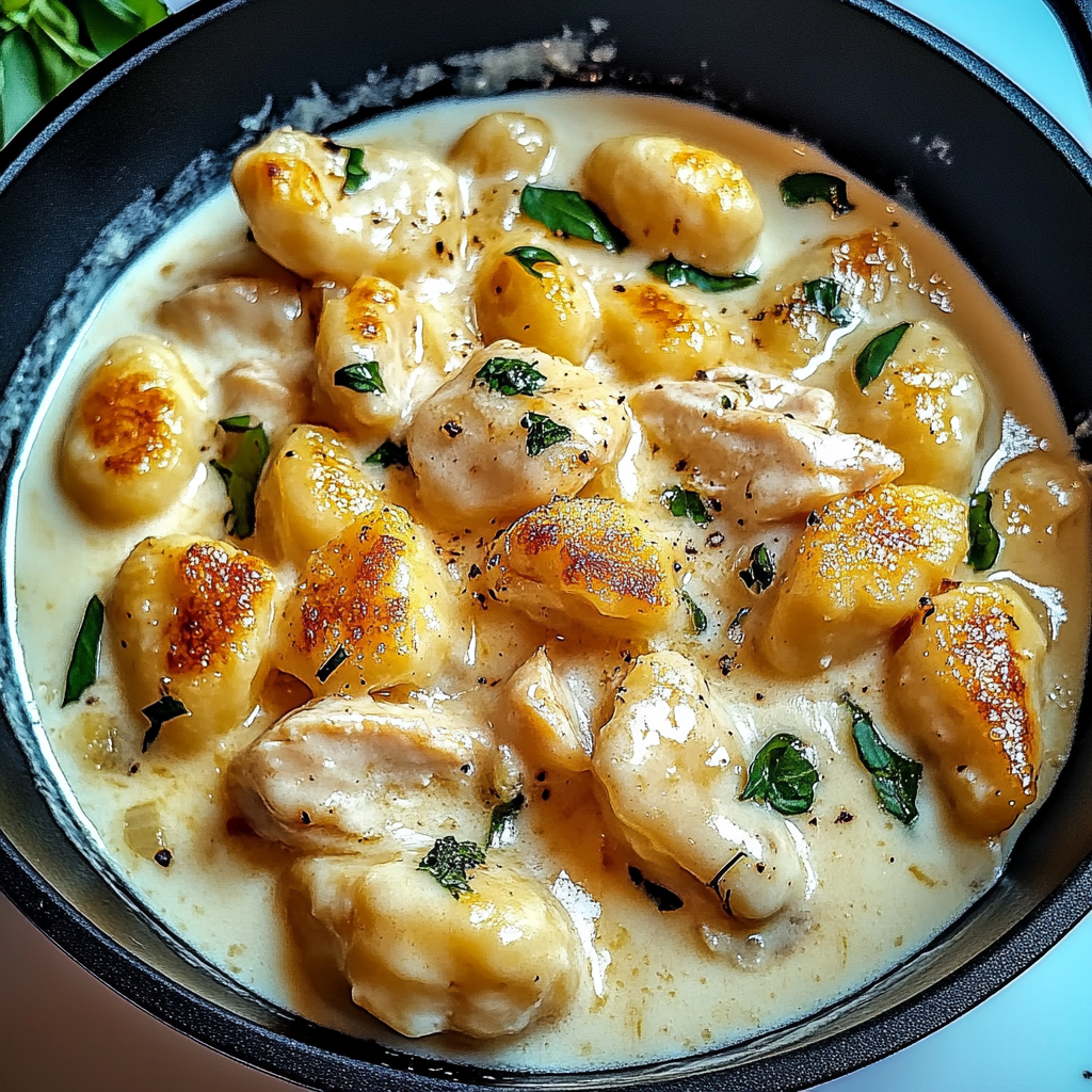Creamy Crack Chicken Gnocchi