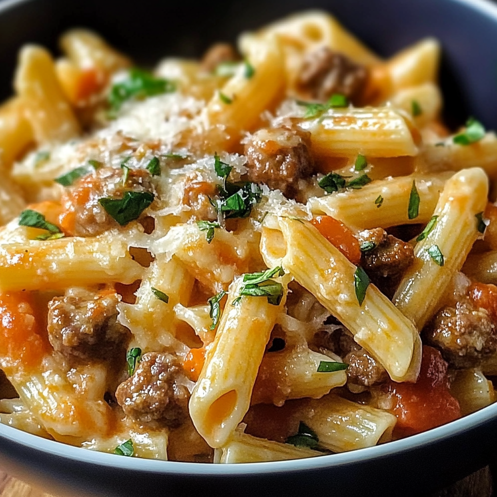 Creamy Italian Sausage Pasta Recipe