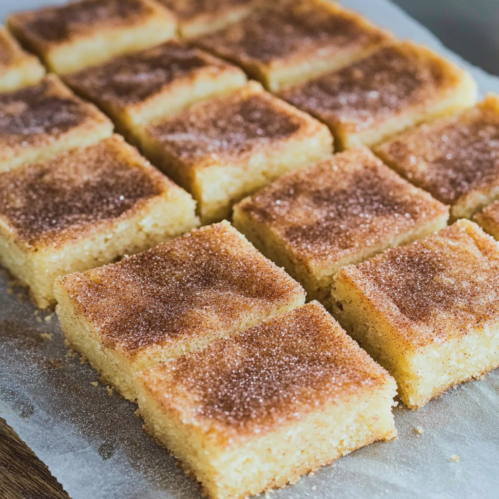 Easy Snickerdoodle Bars