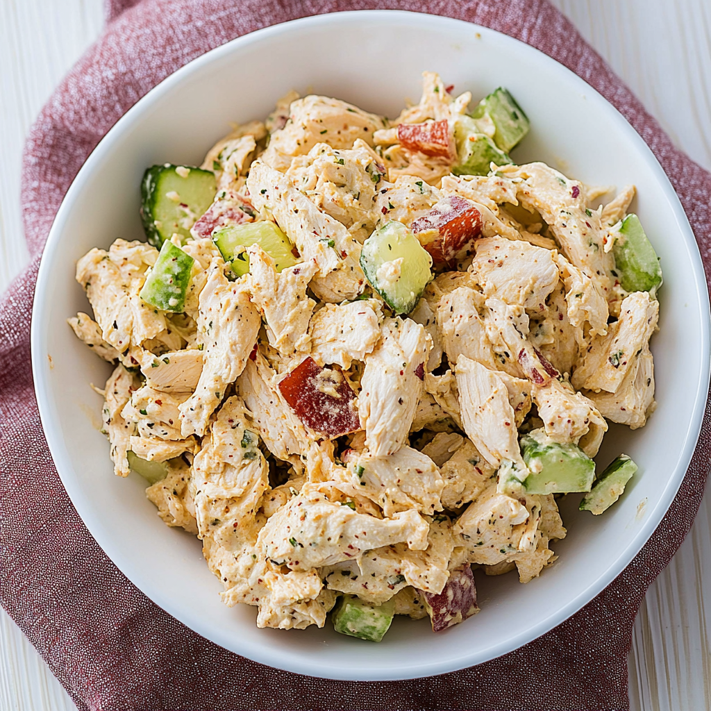 High Protein Chicken Salad