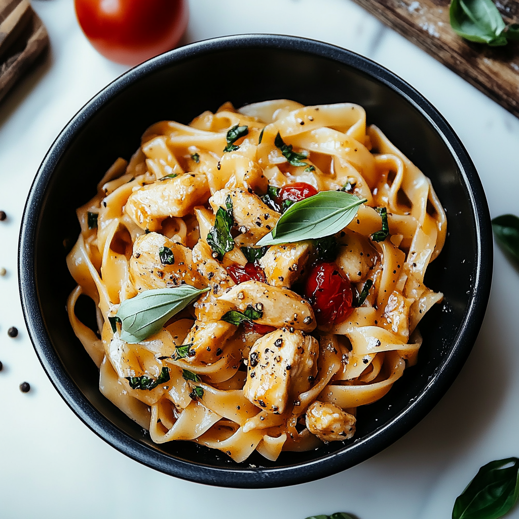 Honey Pepper Chicken Pasta