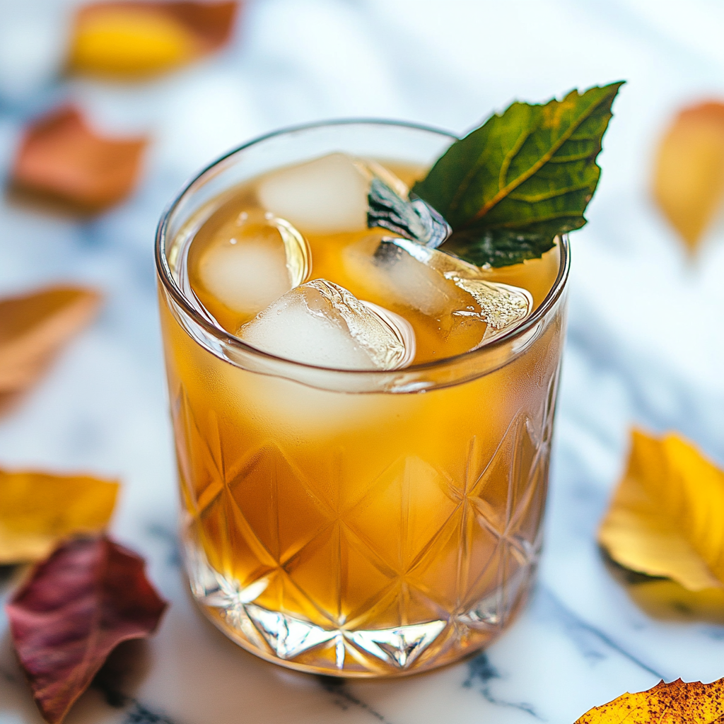 Maple Bourbon Smash