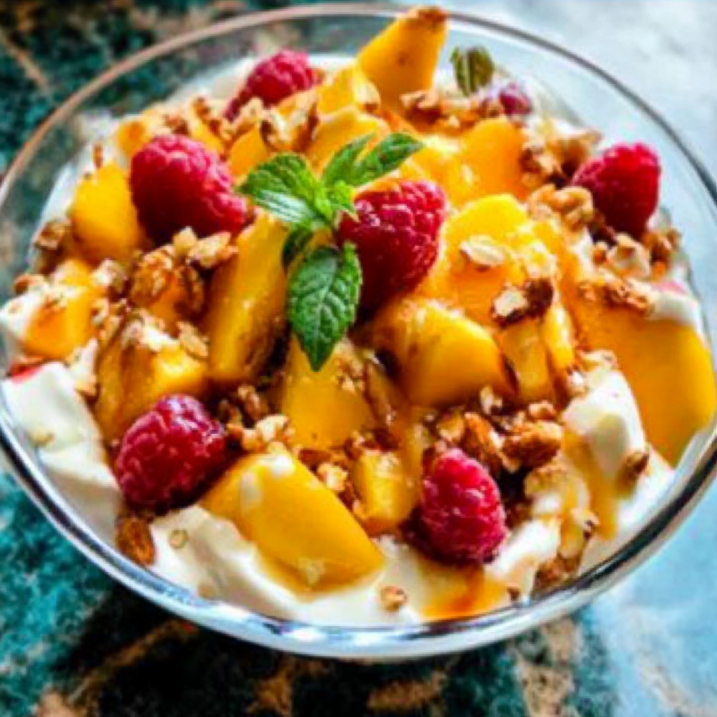 Millionaire Peach Salad