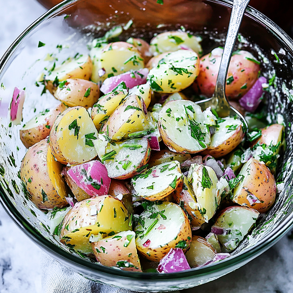 No-Mayo Potato Salad with Herbs
