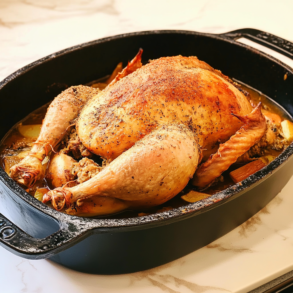 Oven Roasted Stuffed Turkey