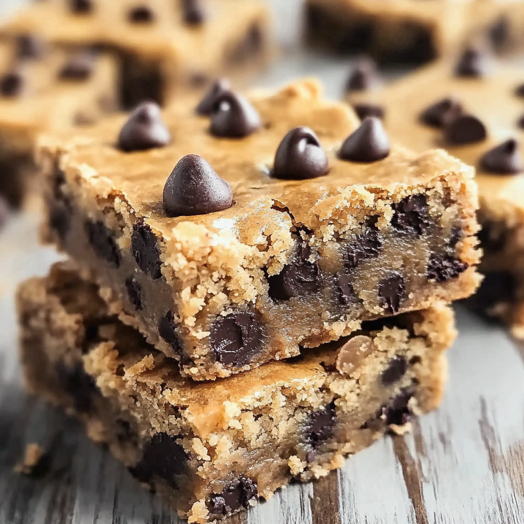 Peanut Butter Chocolate Chip Bars