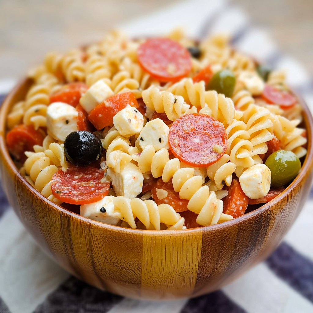 Pepperoni Pasta Salad Recipe
