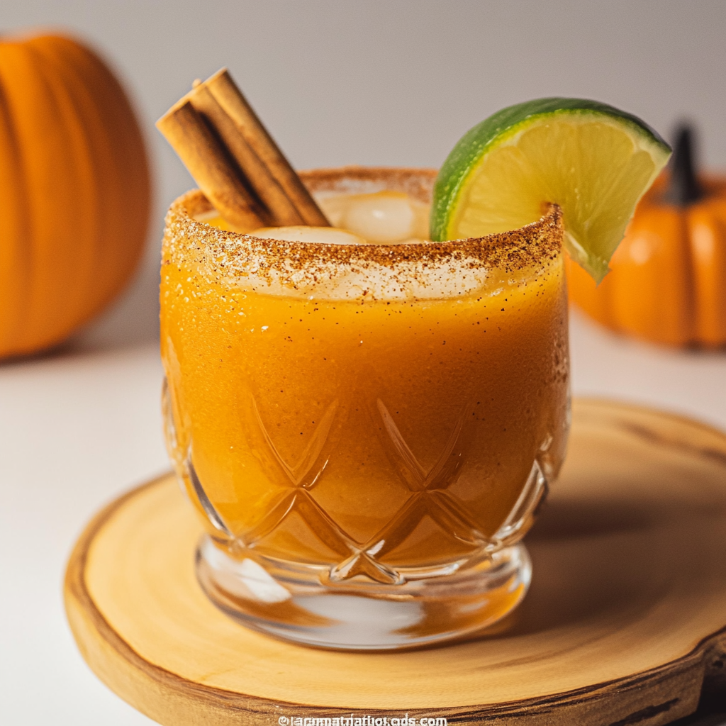 Pumpkin Spice Margarita