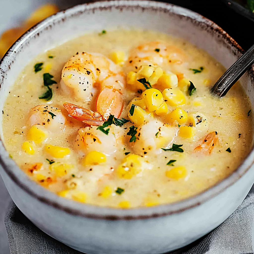 Shrimp and Corn Soup